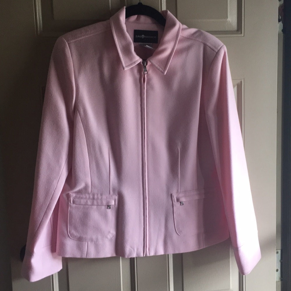 Pink Size 10P Sag Harbor Suit Jacket - Picture 2 of 8